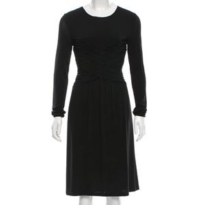 BURBERRY Woven Waist Classic Dress LBD 2